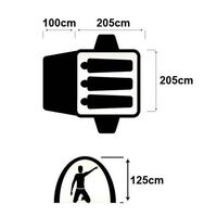 Tasman 3V Blue Σκηνή 3 Ατόμων Oztrail