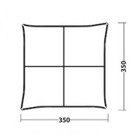 Tent Summer Lounge L Outwell 3.5 x 3.5m with UPF 50+