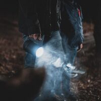 Big Poppy Black Επαναφορτιζόμενο Φανάρι-Φακός Nebo