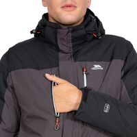 Tolsford Dark Grey Men's Hooded Waterproof Jacket