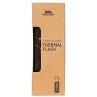 Trespass Breen 0.55 lit Black Thermal Flask Bottle