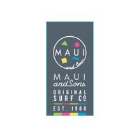 Maui & Sons Πετσέτα Θαλάσσης Microfiber Logo 180x90cm