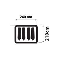 Σκηνή Pop Up 4 Ατόμων Pavillo Collmount4 Bestway