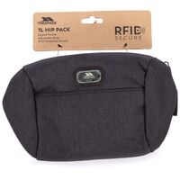 Veldy Dark Grey Marl Travel Bumbag Trespass