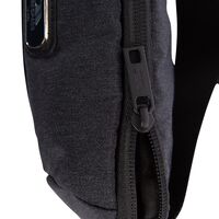 Veldy Dark Grey Marl Travel Bumbag Trespass
