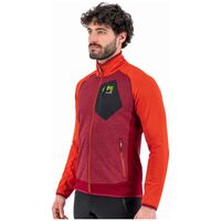 Odle Biking Red Grenadine Ανδρική Ζακέτα Fleece Karpos