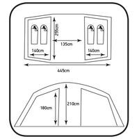 Onega Grey Σκηνή 4 Ατόμων Seven Heaven