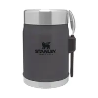 The Legendary Food Jar + Spork Charcoal Δοχείο Φαγητού Θερμός 0.47lt Stanley