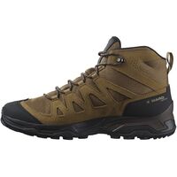 X Ward Leather Mid GTX Kangaroo Black Ορειβατικά Μποτάκια Salomon