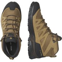 X Ward Leather Mid GTX Kangaroo Black Ορειβατικά Μποτάκια Salomon