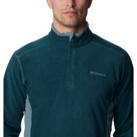 Klamath Range II Half Zip  Night Wave, Metal Ανδρική Μπλούζα Fleece Columbia