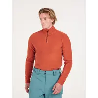 Ανδρική Μπλούζα Fleece Perfecto1/4 Brick Orange Protest