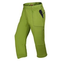 Ocun Men's Climbing Pants Jaws 3/4 Green Spindle Tree
