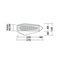 Σκηνή 1 Ατόμου Arrow Head Robens
