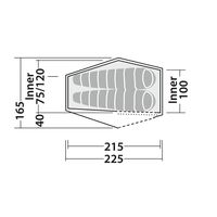 Σκηνή 2 Ατόμων Chaser 2 Robens