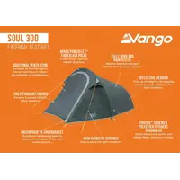 Σκηνή 2 Ατόμων Soul 200 Deep Blue Vango