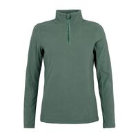 Women's Fleece Top Mutez 1/4 Evergreen Protest