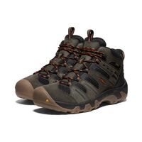 Ανδρικό Ορειβατικό Μποτάκι Headout Mid WP M-Black Olive/Fossil Orange Keen