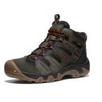 Ανδρικό Ορειβατικό Μποτάκι Headout Mid WP M-Black Olive/Fossil Orange Keen