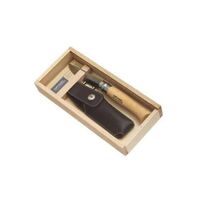 Σουγιάς Νo.8 Inox με Θήκη σε Κασετίνα Ξύλινη Opinel