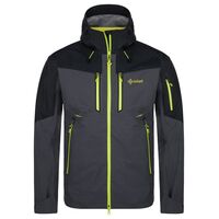Men's Waterproof Membrane Jacket Hastar-M Dark Grey Kilpi