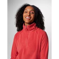 Columbia Women's Fleece Glacial™ IV 1/2 Zip Daredevil