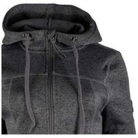 Γυναικεία Ζακέτα Fleece Jacket Knitted Hoodie Carbon GTS