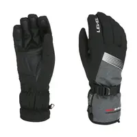 Level Ski Gloves Hero Black/Grey Unisex