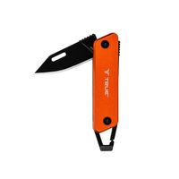 ​True Utility Modern Keychain Orange Knife