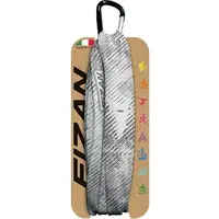 Μαντήλι Λαιμού Grunge White/Grey Fizan