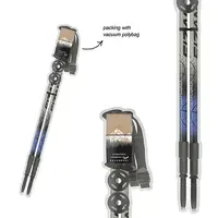 Fizan Hiking Poles Explorer Beige/Blue