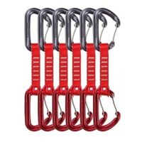 Ocun Hawk QD Wire Eco-Pes 16mm 10cm Red 6 pack