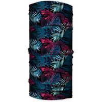 Fizan Tropical Petrol/Bordeaux Neck Gaiter
