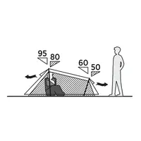 Σκηνή 1 Ατόμου Tent Sarek 1 Easy Camp