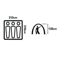 Αυτόματη Σκηνή 3 Ατόμων Tequesta 3 Salty Tribe