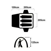 Genesis II 3V Dome Tent 3P Oztrail