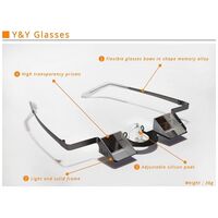 Y&Y Classic Steel Grey Γυαλιά για Ασφάλιση με Πρίσμα