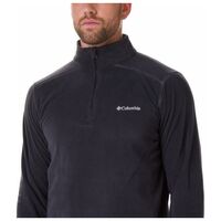 Klamath Range II M 1/2 Zip Black Ανδρική Μπλούζα Columbia