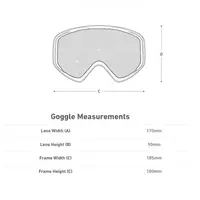 SPY Μάσκα Σκι & Snowboard Crusher Elite Eco Matte Black/Bronze Silver Mirror