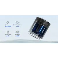 Τρόμπα Επαναφορτιζόμενη TINY PUMP 2X 3in1 Black Flextail