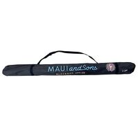 Maui & Sons 2.20m Windproof Beach Umbrella – Inox Frame