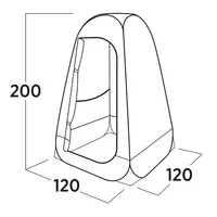 Σκηνή Τουαλέτας Vik Utility Tent Easy Camp