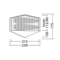 Σκηνή 2 Ατόμων Starlight 2 Exp Robens