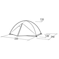 Σκηνή 2 Ατόμων Tent Aster 2 Pro Robens