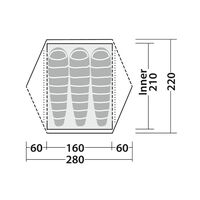 Σκηνή 3 Ατόμων Tent Aster 3 Pro Robens