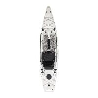 Kayak Pilot 1 1θεσιο με Υποδοχη Πεταλιερας η Μοτερ Χακι