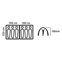 Σκηνή 6 Aτόμων Calusa Salty Tribe