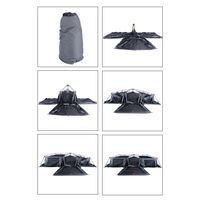 OZTRAIL Fast Frame Lumos 12P Tent Block Out, Αυτόματη Σκηνή 12 Ατόμων, 600 x 220/180 x 200(ύψος) cm, 10000119