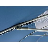 Maui & Sons Beach Umbrella 2.20m with Side Panels – Royal Blue 1981