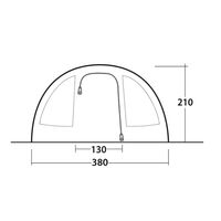 Outwell Sky 6 Person Tunnel Tent
